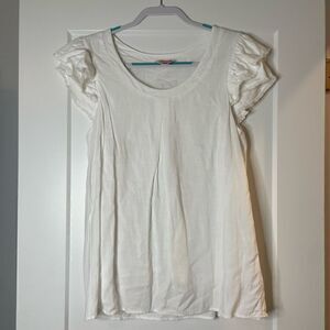 Persifor Layered Flutter Sleeve Top